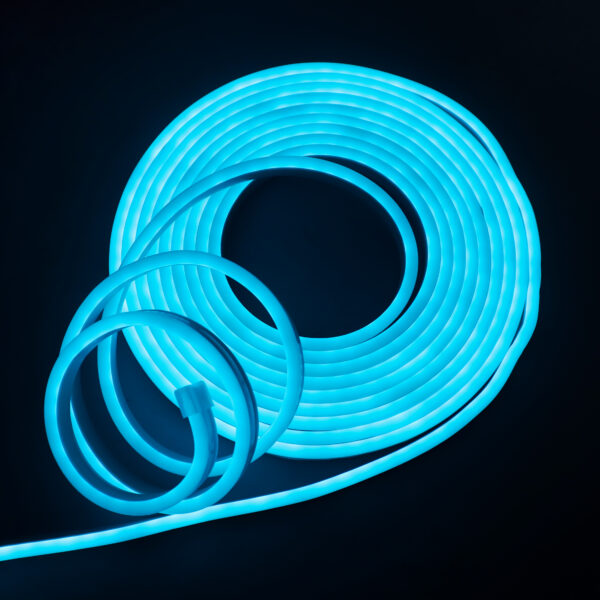 Vincentvolt 5 Meter 12V Flexible Blue Color Neon LED Light Strip