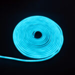 Vincentvolt Combo of 5m 12V Flexible Blue color Neon LED Light with 12V 1amp Adapter