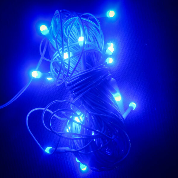 15 Meter Blue Color Diwali Decorative LED Lights