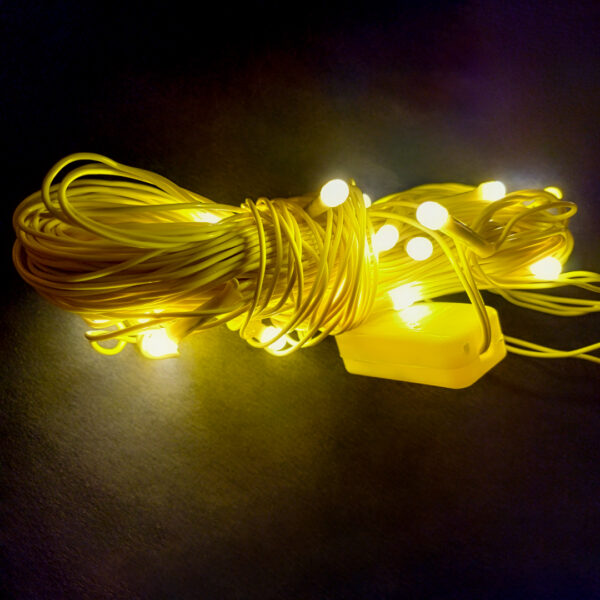 15 Meter Yellow Color Diwali Decorative LED Lights