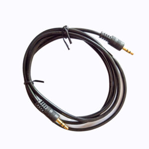 3.5mm Male to 3.5mm Male Stereo Audio 135cm Aux cable Black color