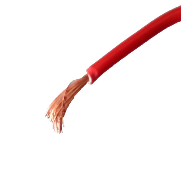 1mm PVC Insulated Eco Friendly Red Color Copper Wire