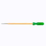 33 cm long 2 in 1 Flat and Philip reversible head stainless steel screwdriver with hard plastic handle