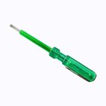 Electrical screwdriver 125mm length Green color with Neon bulb Voltage Tester Tool