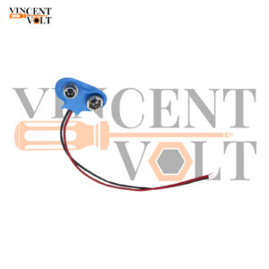 Vincentvolt Combo of 2 in One 9 Volts Battery with Connecto