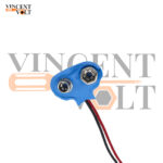 Vincentvolt Combo of 2 in One 9 Volts Battery with Connecto