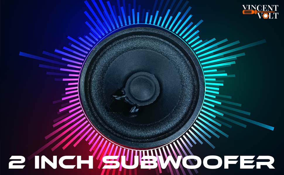 2 inch 4 ohm 10W Power Audio Woofer Speaker