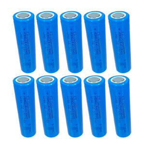 Vincentvolt 2000mAh 3.7V 18650 Li-ion lithium rechargeable cell battery Pack of 10