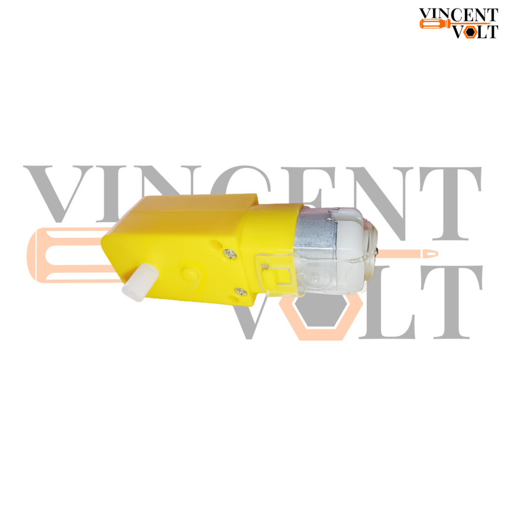 300 rpm BO Dual Shaft 3V – 9V DC Motor Straight - Vincentvolt