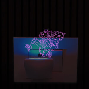 MonkeyDLuffy-Gear5 Plug in Led Night Lamp with 7 Color Changing Design