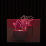 MonkeyDLuffy-Gear5 Plug in Led Night Lamp with 7 Color Changing Design