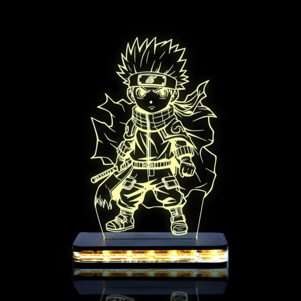 Naruto Character Design Night Lamp in Warm White Color