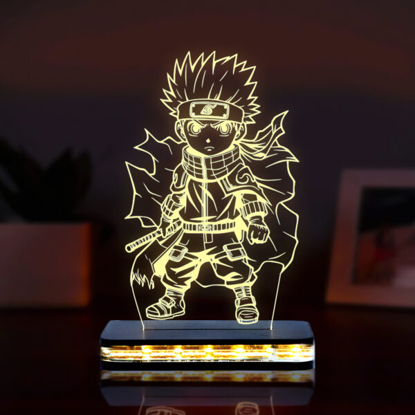 Naruto Character Design Night Lamp in Warm White Color