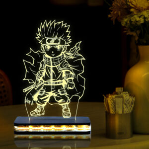 Naruto Character Design Night Lamp in Warm White Color