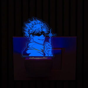 Satoru Gojo Character Plug in Night Lamp with 7 Color Changing Design