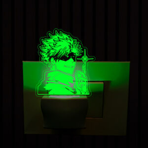 Satoru Gojo Character Plug in Night Lamp with 7 Color Changing Design