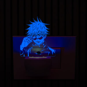 Satoru Gojo Design Plug in Night Lamp with 7 Color Changing Design