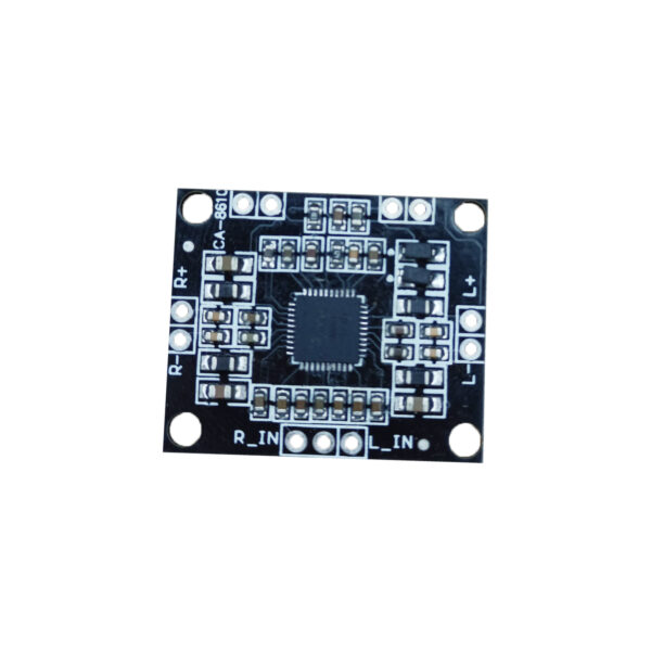 Vincentvolt Combo of Audio Amplifier Decoder Module with 2 inch speaker, 2 Meter Wire, Pam 15 + 15 Watt, Lithium, 20A BMS Circuit Modoule