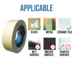 Vincentvolt 35 MM Wide Double Side Foam Tape 2 mm Thick