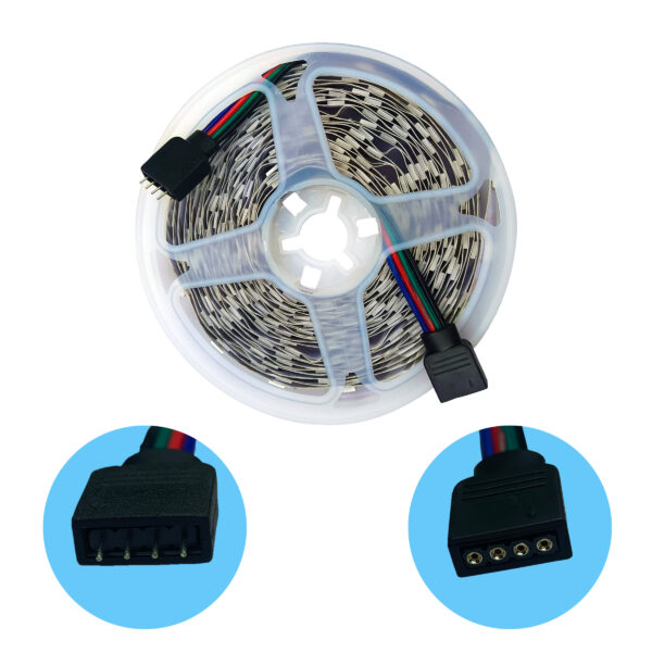 12V 5050 RGB LED Light Strip 300 LED 5 Meter