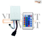 12V DC LED Strip RGB Remote Controller 24 Key RF Wireless Remote For RGB LED Light Strip