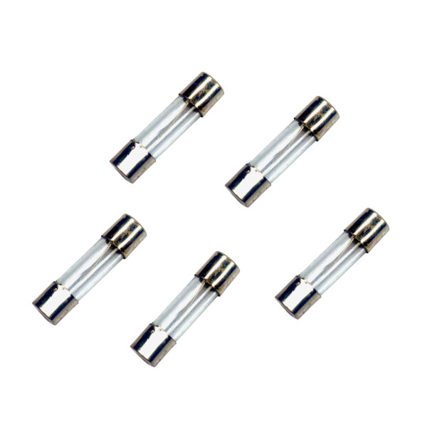 1A 250V 5mm x 20mm Fast Acting Glass Tube Cartridge Fuse