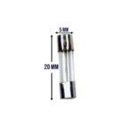 1A 250V 5mm x 20mm Fast Acting Glass Tube Cartridge Fuse