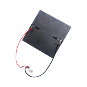 5V 100mAH Mini Solar Panel With JST Male Pin Connector with Small wire Attached DIY Square Shape 7cm x 7cm