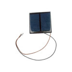 Vincentvolt 5V 100mAH Mini Solar Panel With JST Male Pin Connector with long wire Attached DIY