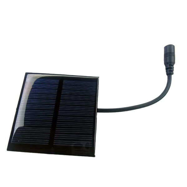 Vincentvolt 5V 100mAH Mini Solar Panel With DC Female Pin Attached DIY Square Shape 7cm x 7cm