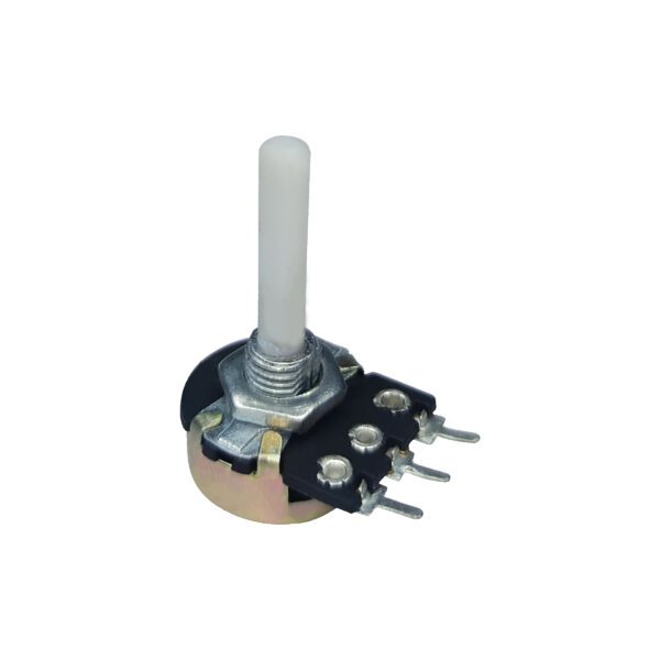 22K Single Rotary Potentiometer Long Nose D Shape Shaft 3 pin