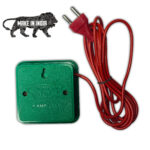 6 Amp 240 Volt 3 and 2 Pin Plug Extension Board With 2 Meter Cable Length