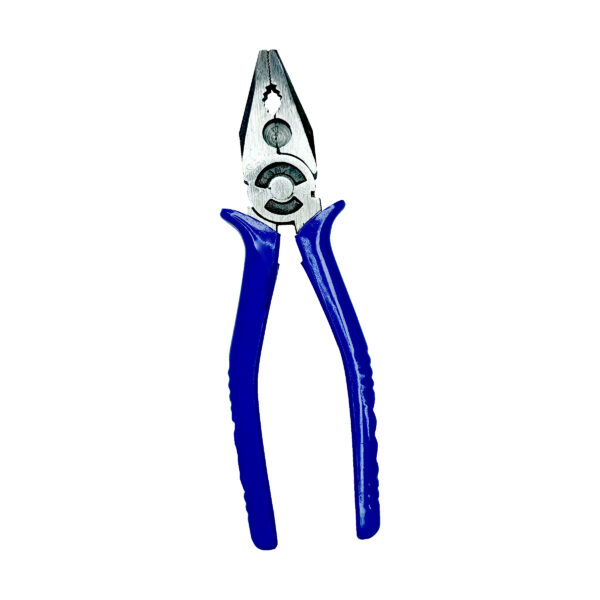 8 Inch Steel Made Combination Plier with Hard PVC Insulated Handles and Anti-rust Properties