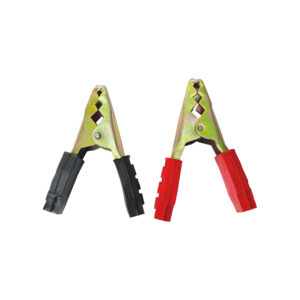 100Amp Heavy Duty Crocodile lligator clamp or clip pack of Single Pair (11cm, Red and Black)