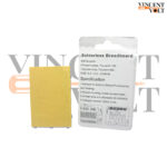 400 Tie Points Medium Solderless Breadboard with Adhesive Backing and 10 Male to Male Colored wires