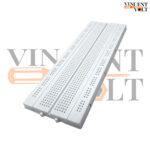 GL No 12 Solderless Breadboard – 830 Points Long Size Project Board with 10 Male to Male Colored Wires