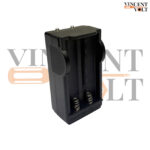 Dual 18650 Li-ion Battery Charger – Direct AC Wall Charger for 3.7 V Lithium Cells