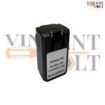 Dual 18650 Li-ion Battery Charger – Direct AC Wall Charger for 3.7 V Lithium Cells