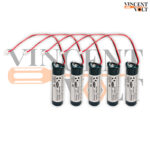 18650 3.7 Volts 2400mAh Lithium Ion battery with Small 2 Pin Male JST Connector and BMS