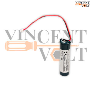 18650 3.7 Volts 2400mAh Lithium Ion battery with Small 2 Pin Male JST Connector and BMS