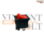 KCD1-104 Dual Pin DPDT ABS Plastic Made 6A and 10A 2CM Big Rocker Switch