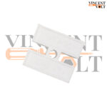 Spring Loaded Wire Joiner Set White color Easy Push Electrical Connector Pair