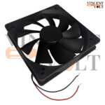 120x120x25mm 12V DC 0.15A 1600RPM Brushless Cooling Fan Model - BDM12025S 2 Wire High Speed Exhaust Fan