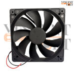 120x120x25mm 12V DC 0.15A 1600RPM Brushless Cooling Fan Model - BDM12025S 2 Wire High Speed Exhaust Fan