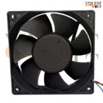120x120x38mm 12V DC 0.70A Brushless Cooling Fan Model - AFB1212HHE 3 Wire High Speed Exhaust Fan