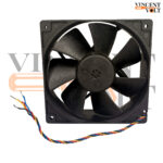 120x120x40mm 12V DC 1A Brushless Cooling Fan Model - AUC1212DE 4 Wire High Speed Exhaust Fan
