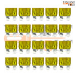 20A 32V ATC Blade Fuse – Standard Automotive Plug-in Car Fuse (Yellow)