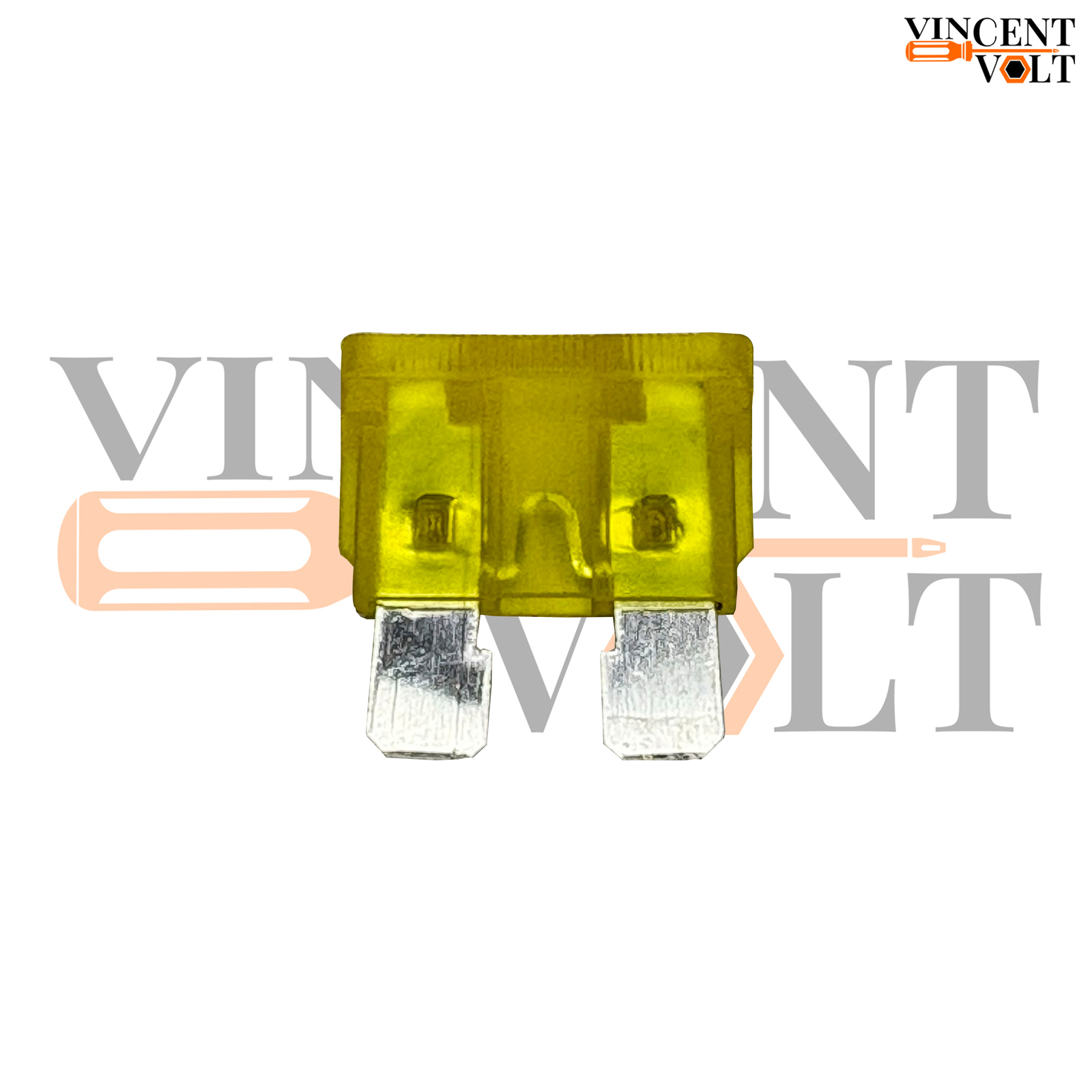 20A 32V ATC Blade Fuse – Standard Automotive Plug-in Car Fuse (Yellow) (5) 20A 32V ATC Blade Fuse – Standard Automotive Plug-in Car Fuse (Yellow)