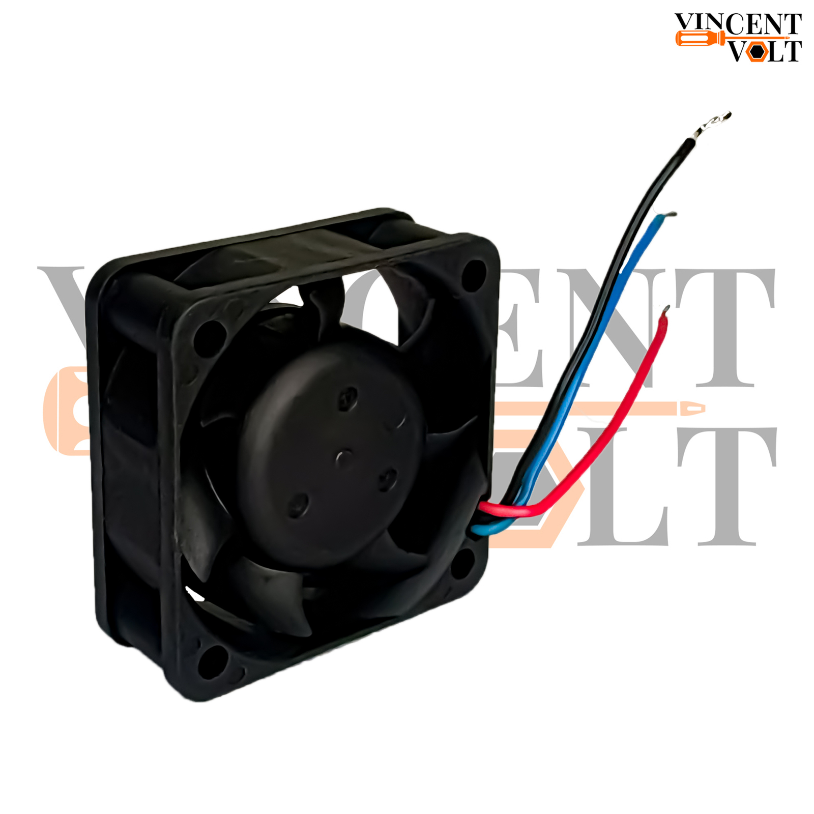 40x40x15mm 12V DC 0.35A Brushless Cooling Fan Model - AFB0412SHB 3 Wire High Speed Exhaust Fan (2) 40x40x15mm 12V DC 0.35A Brushless Cooling Fan Model - AFB0412SHB 3 Wire High Speed Exhaust Fan