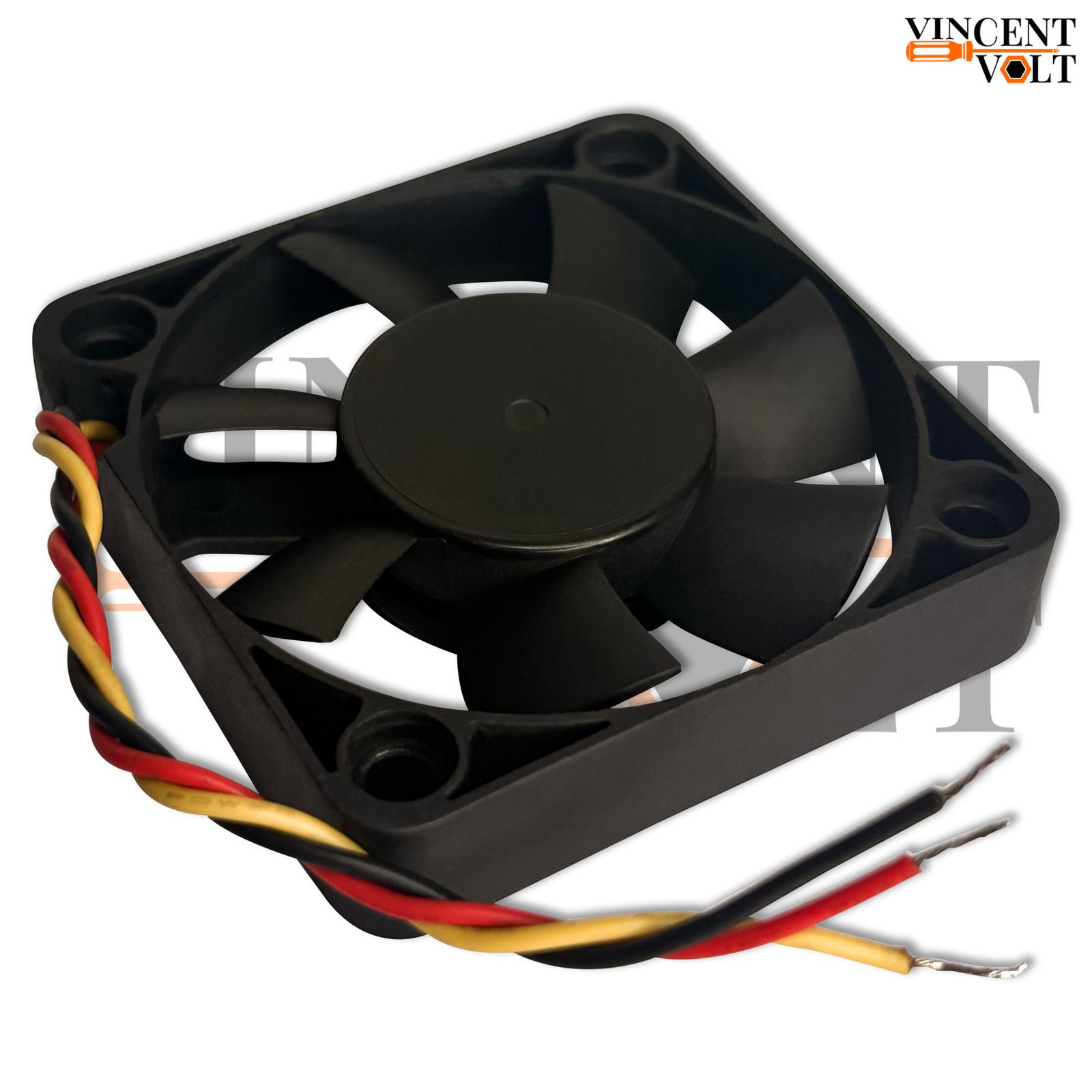 50x50x10mm 12V DC 0.15A Brushless Cooling Fan Model - EC5010 3 Wire High Speed Exhaust Fan (8) 50x50x10mm 12V DC 0.15A Brushless Cooling Fan Model - EC5010 3 Wire High Speed Exhaust Fan